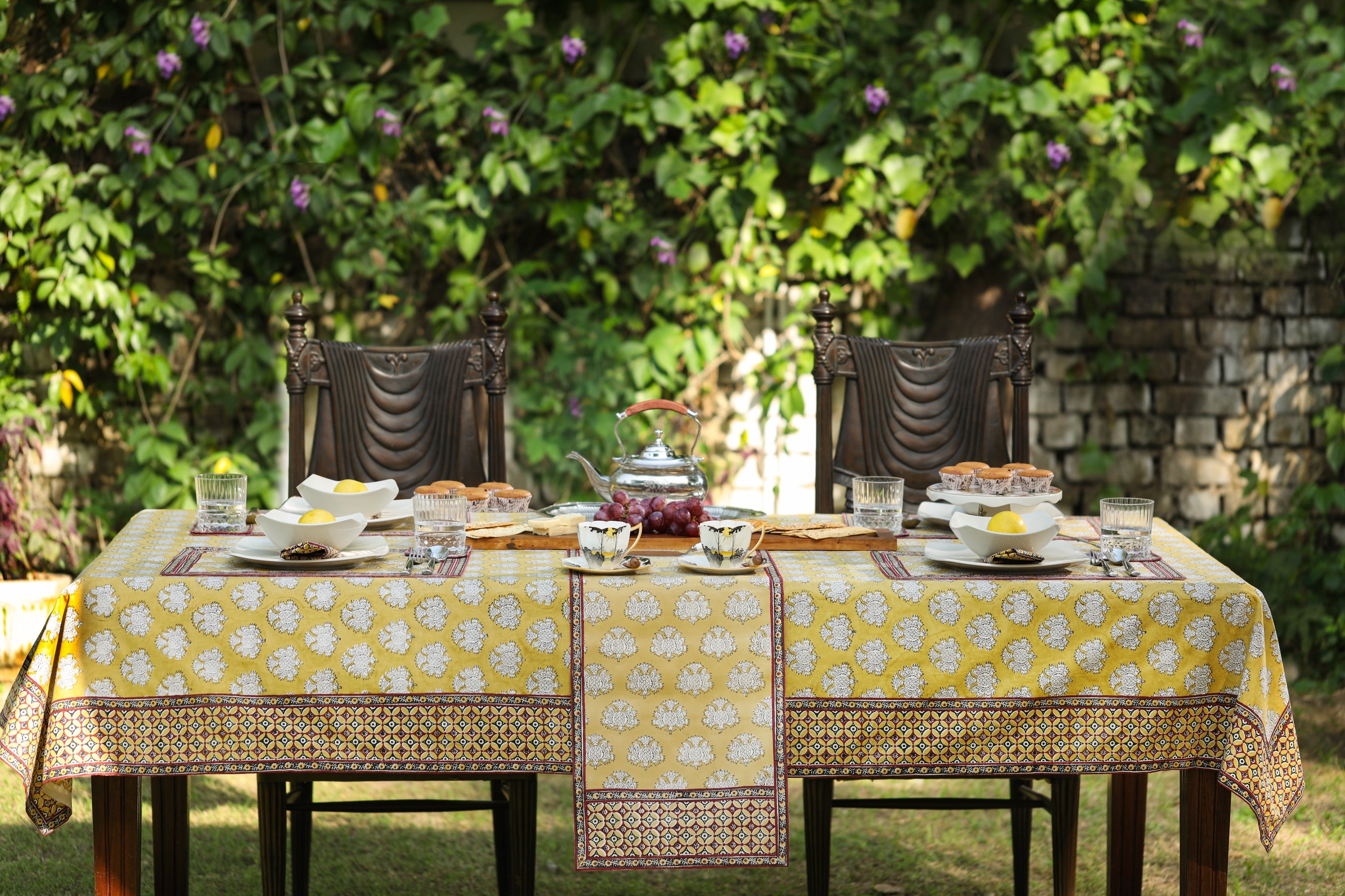 Table Cloth - Chippa Sukhna Henna