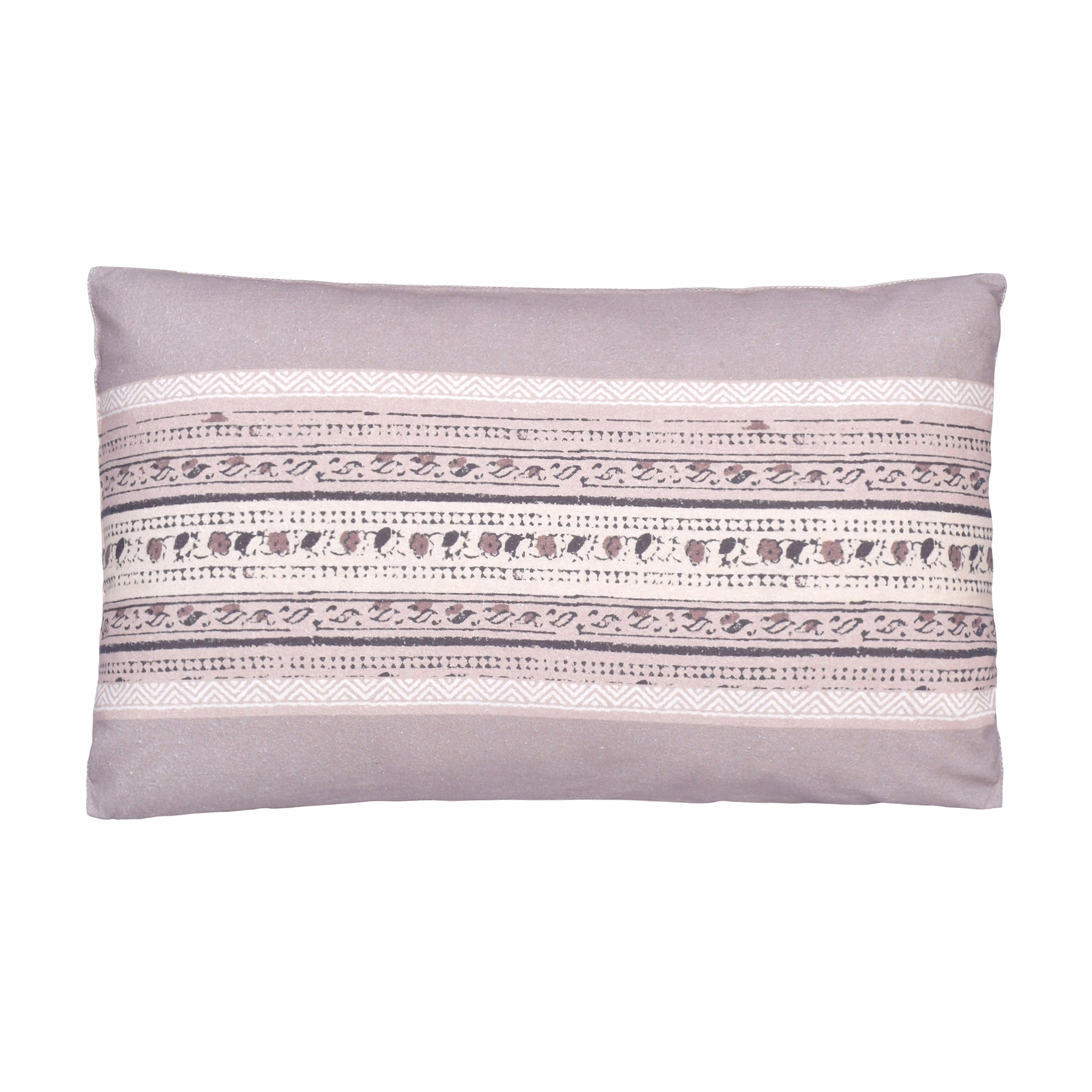 Cotton Cushion Cover - Patta and Salli Taupe
