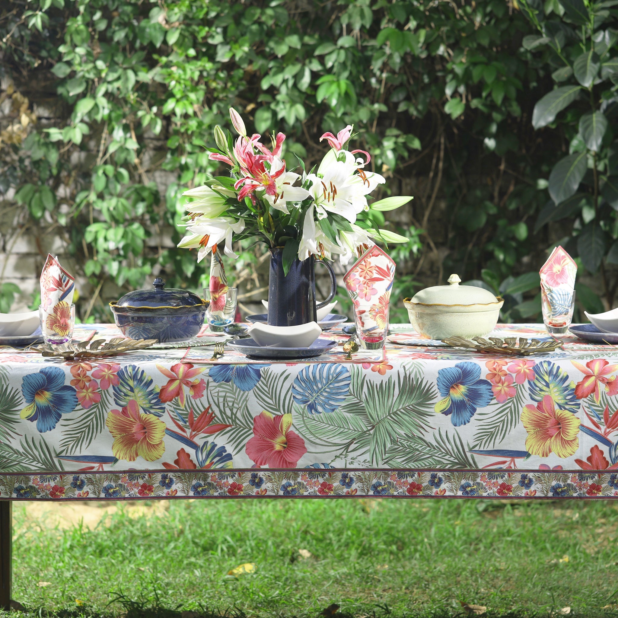 Table Cloth - Boho Apricot