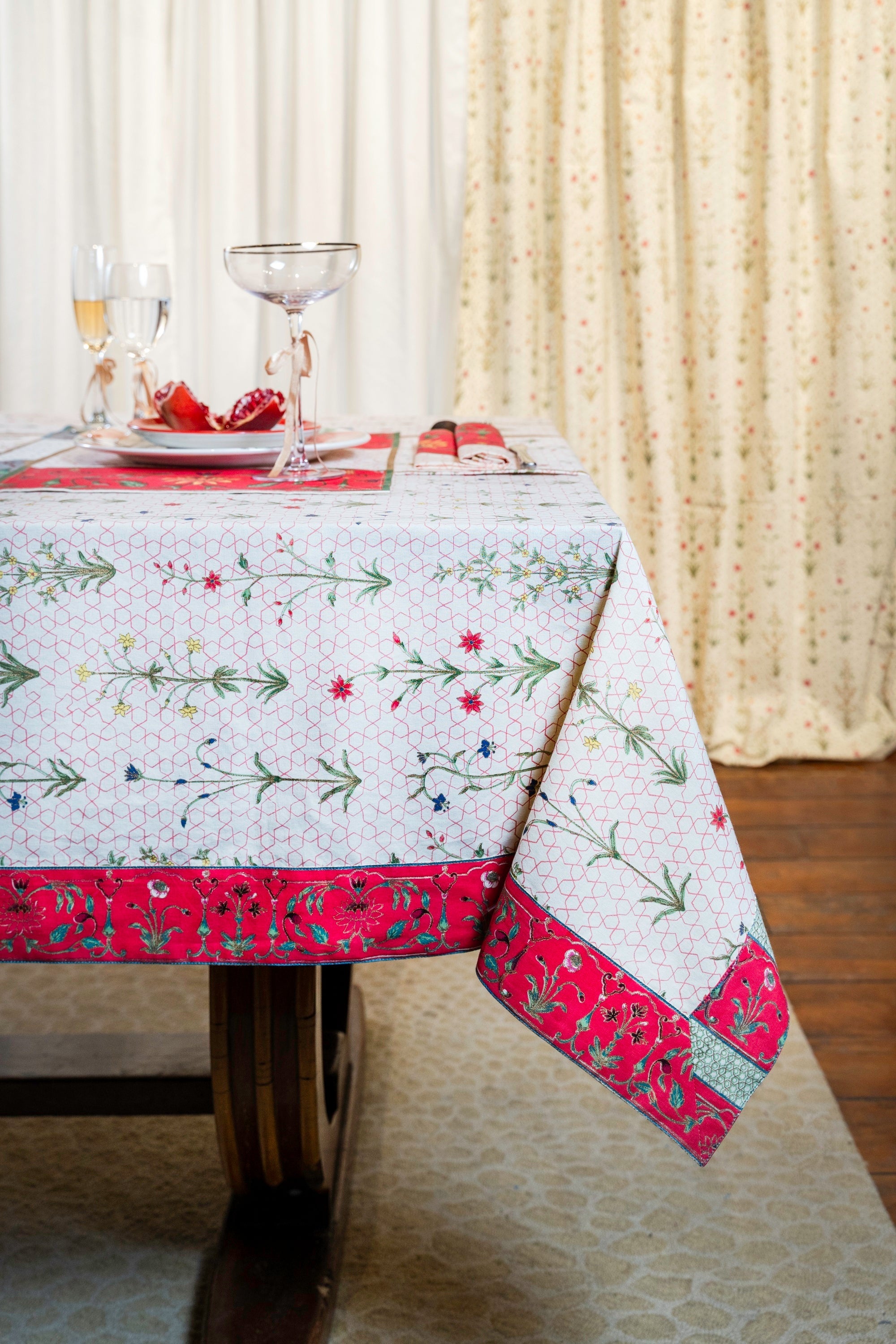Table Cloth - Amoli Rose Bud