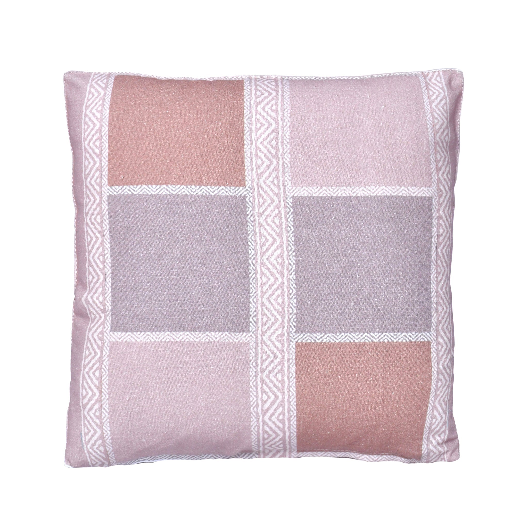 Cotton Cushion Cover - Patta and Salli Taupe