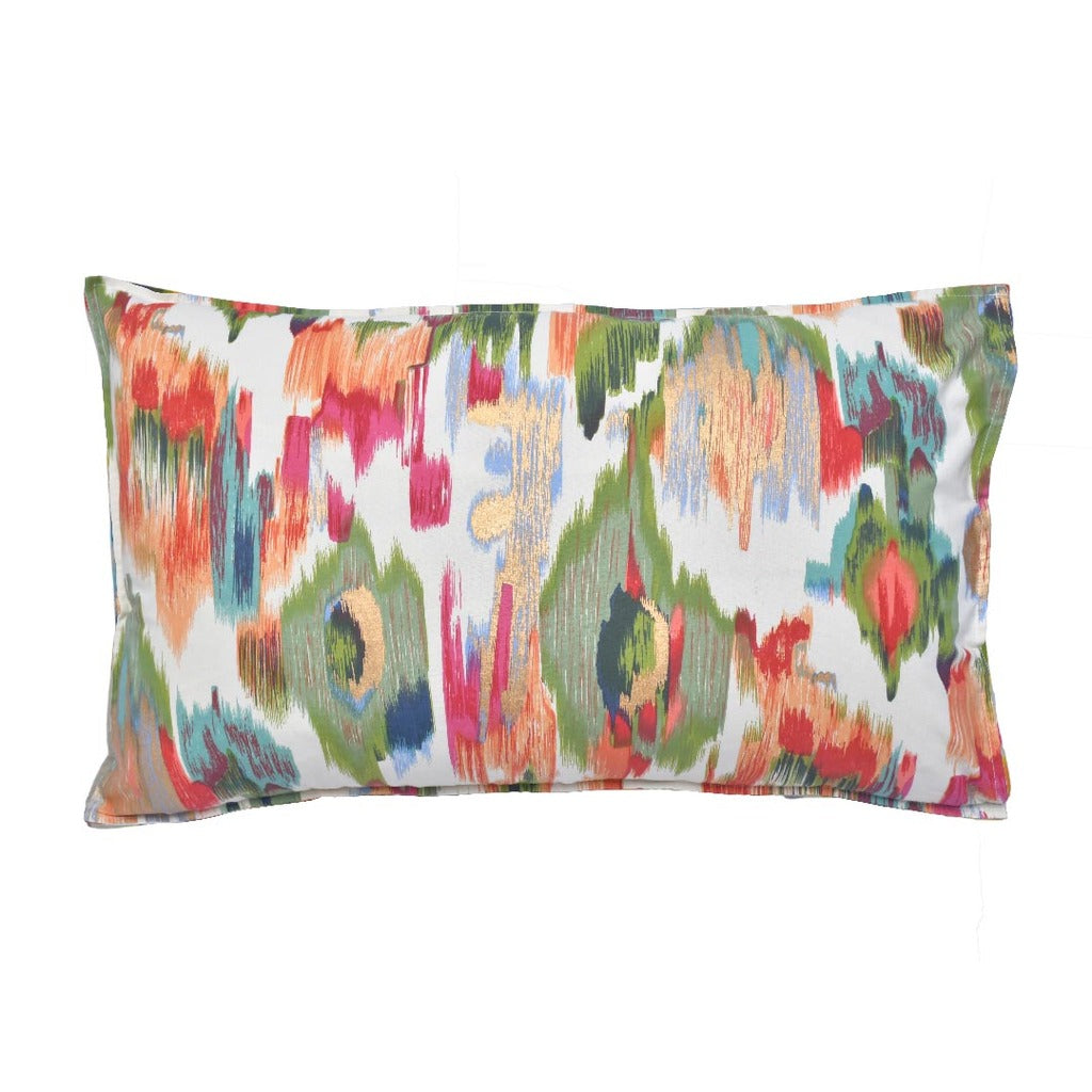 Pillow Cover - Rangeen Ikat Ekum