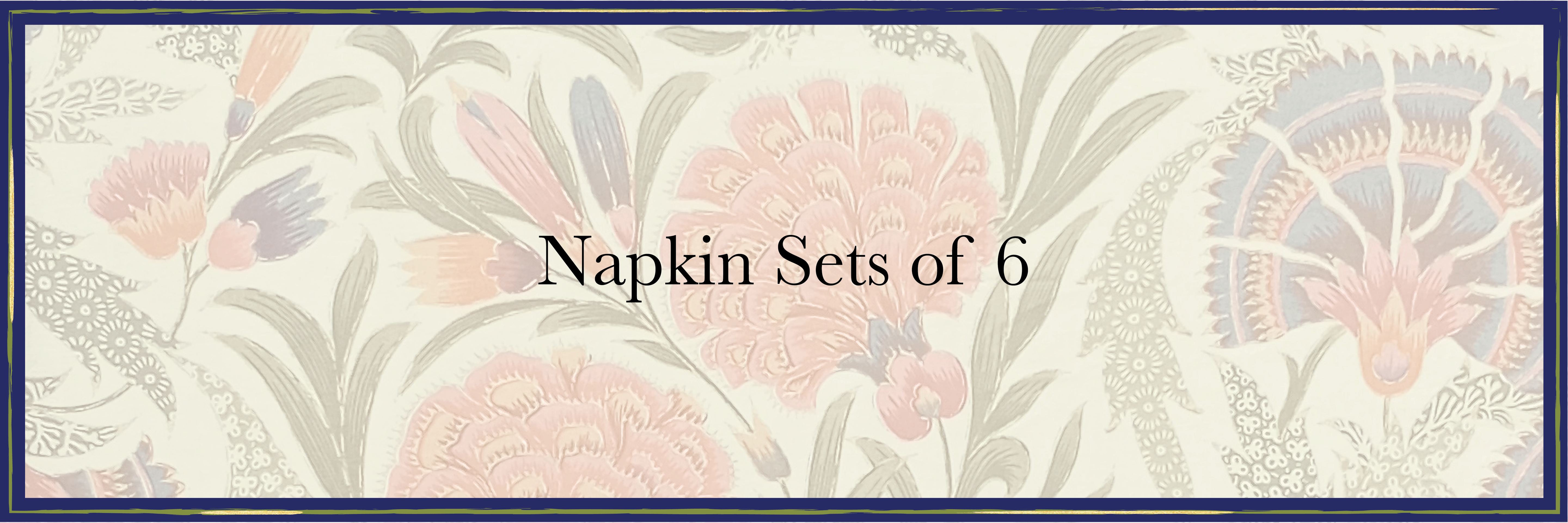 Napkin Set of 6