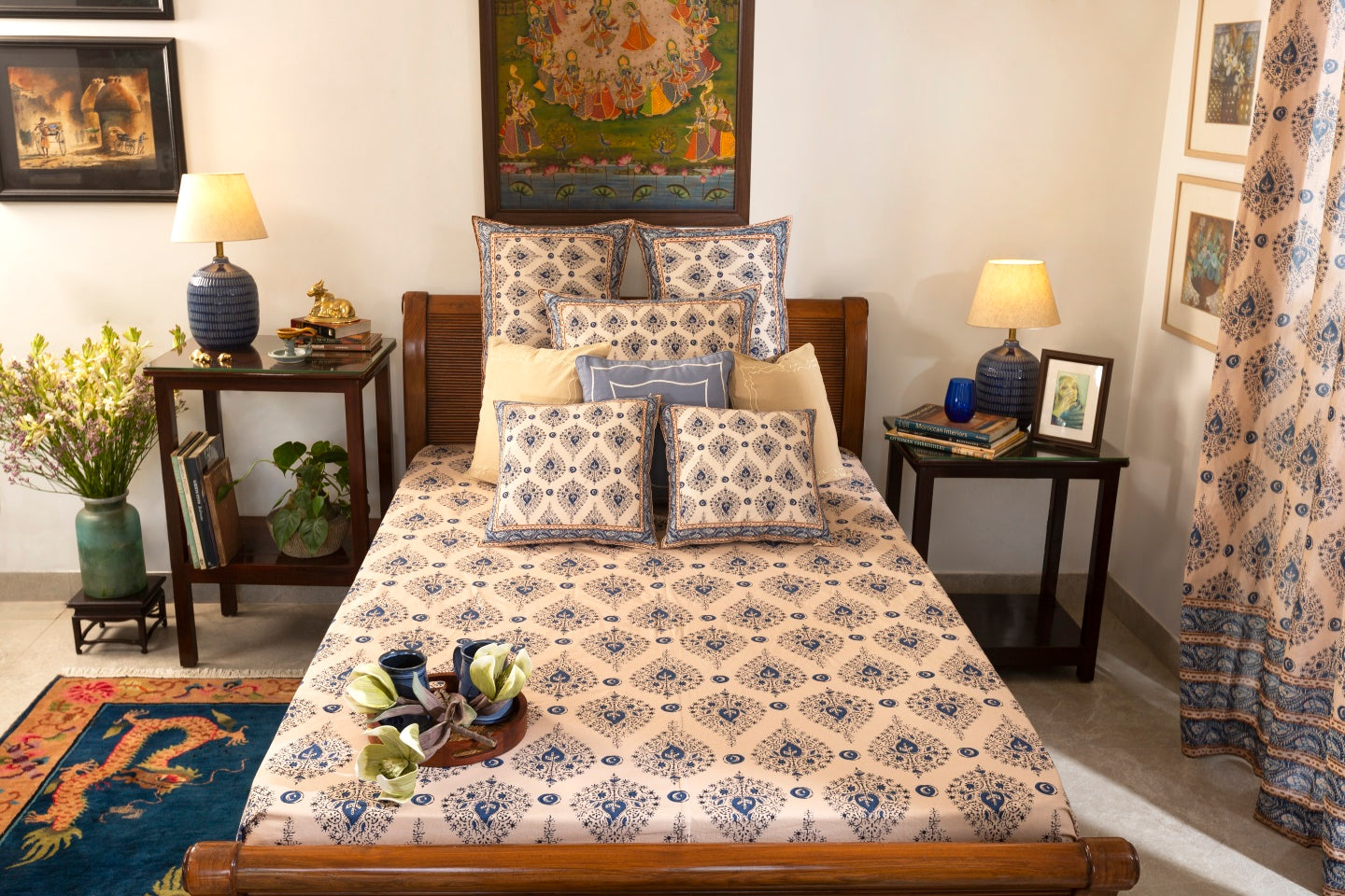 Mitta Papri Blue - Bedroom Collection