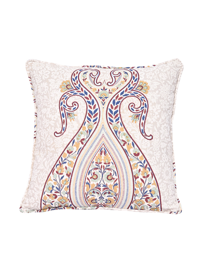 Cotton Cushion Cover - Chashmebagh Betty