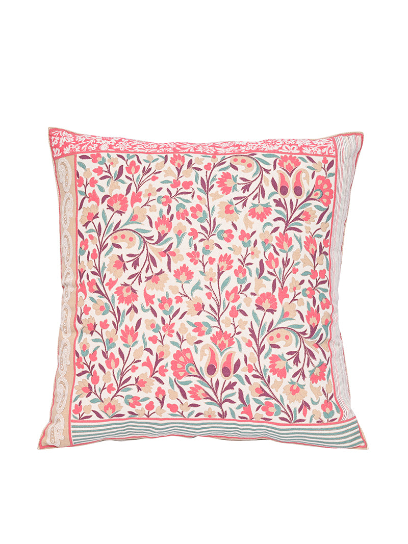 Cotton Cushion Cover - Chashmebagh Betty