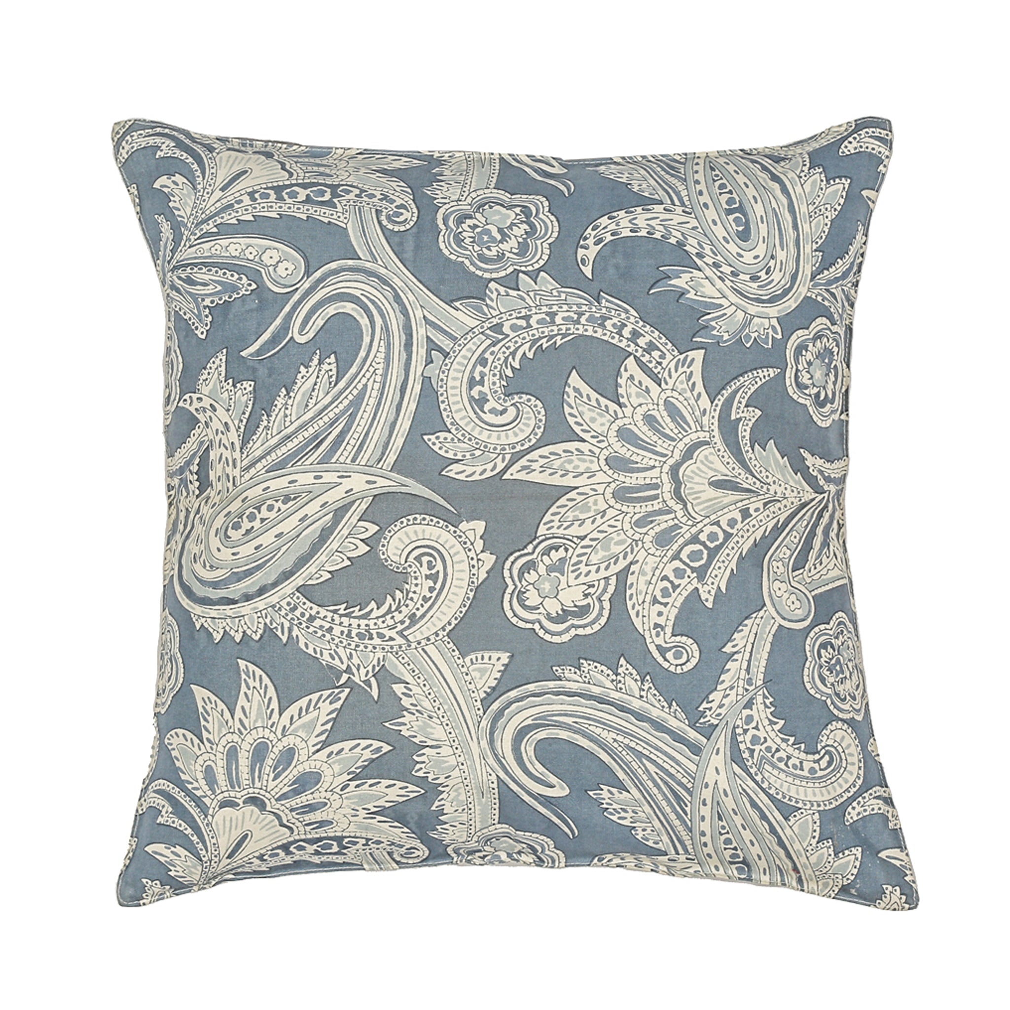 Cushion Cover - French Paisley Blue