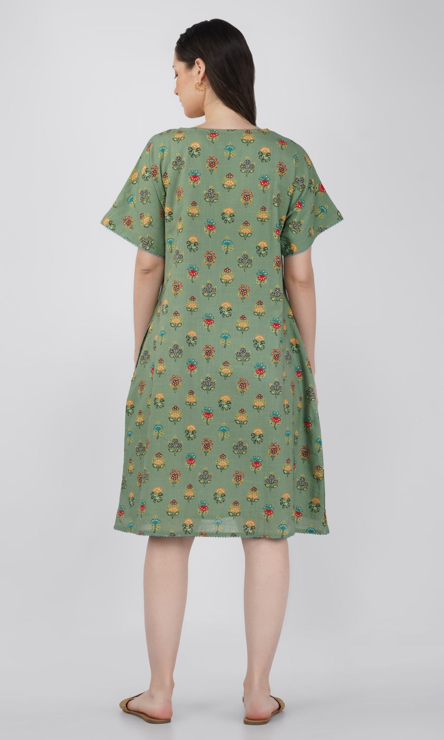 Tokyo Dress - Isra Green