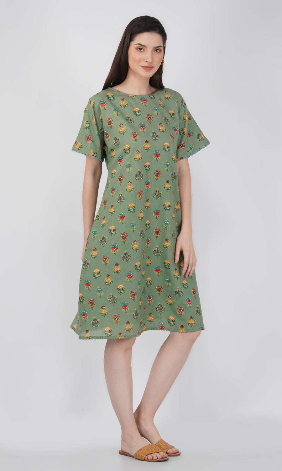 Tokyo Dress - Isra Green