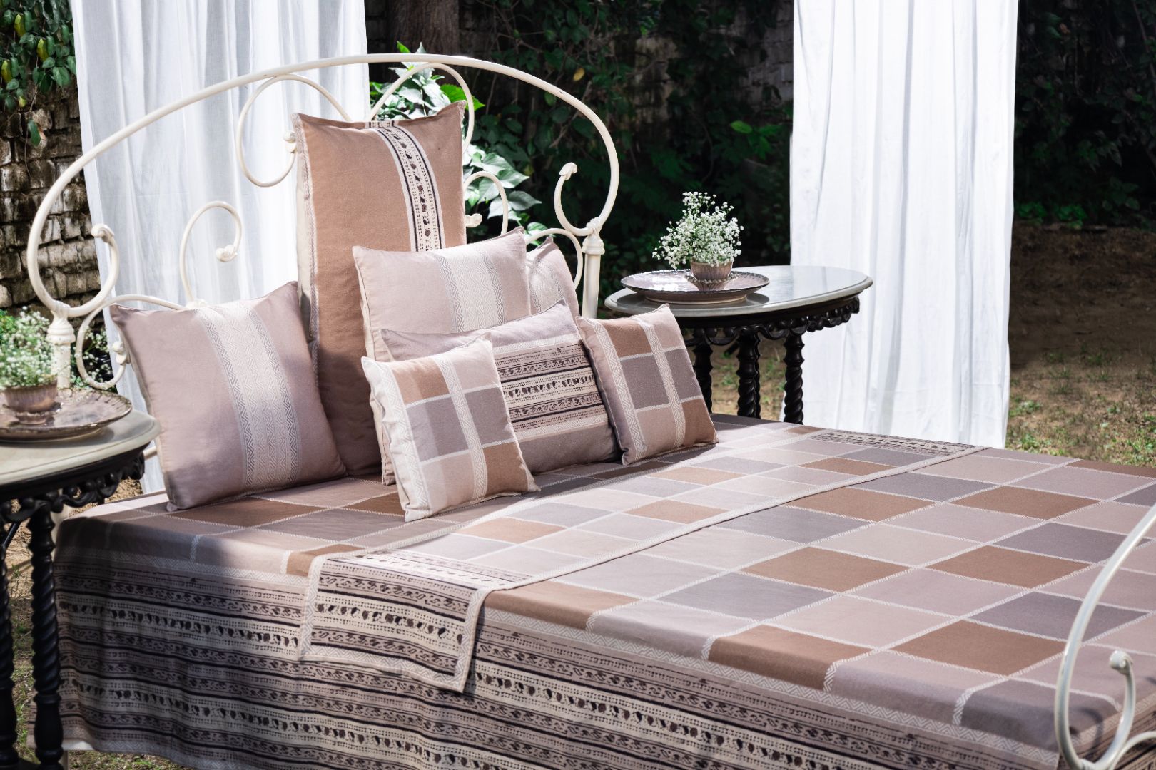 Bed Cover - Patta and Salli Taupe
