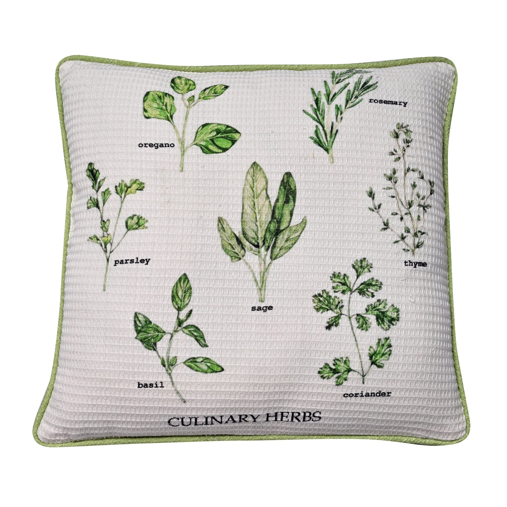 Cushion Cover with Piping - Herbage Forest