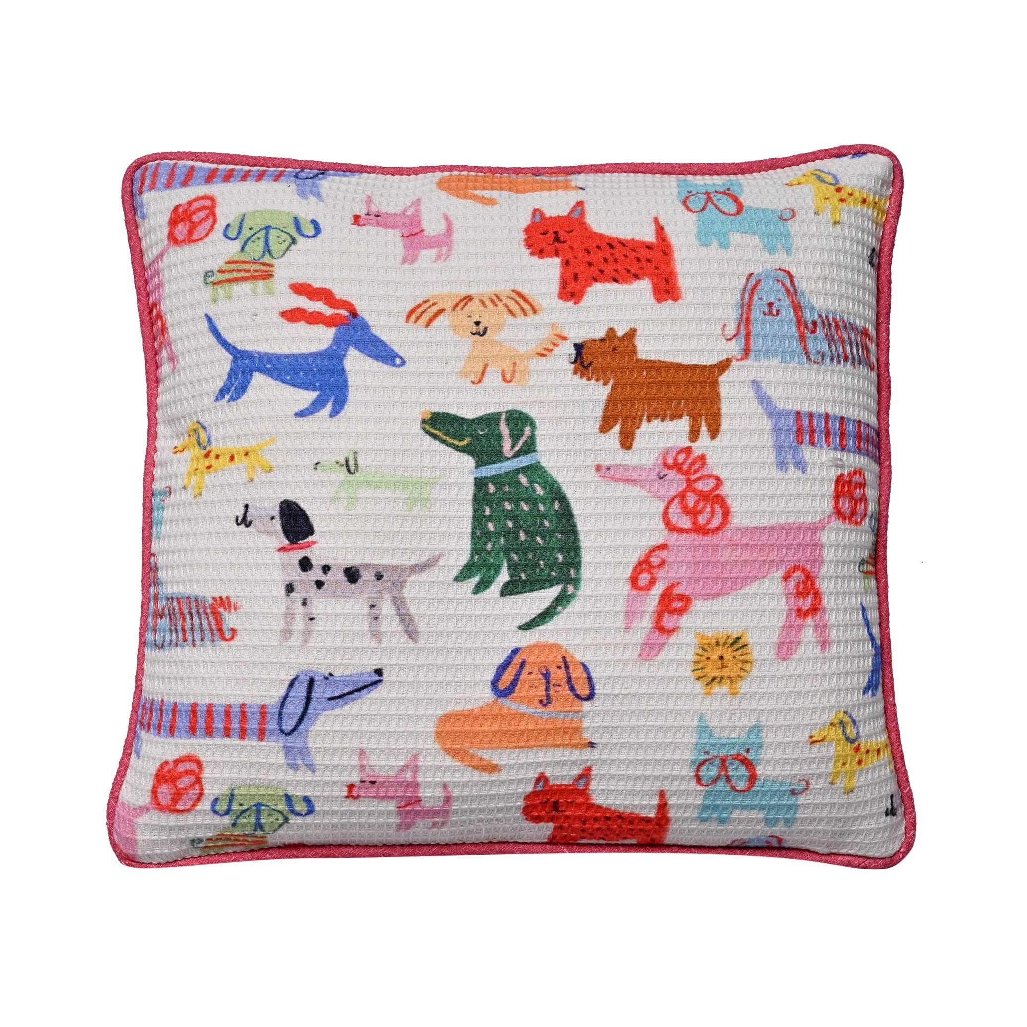 Cushion Cover with Piping - Calm Pets Peachy