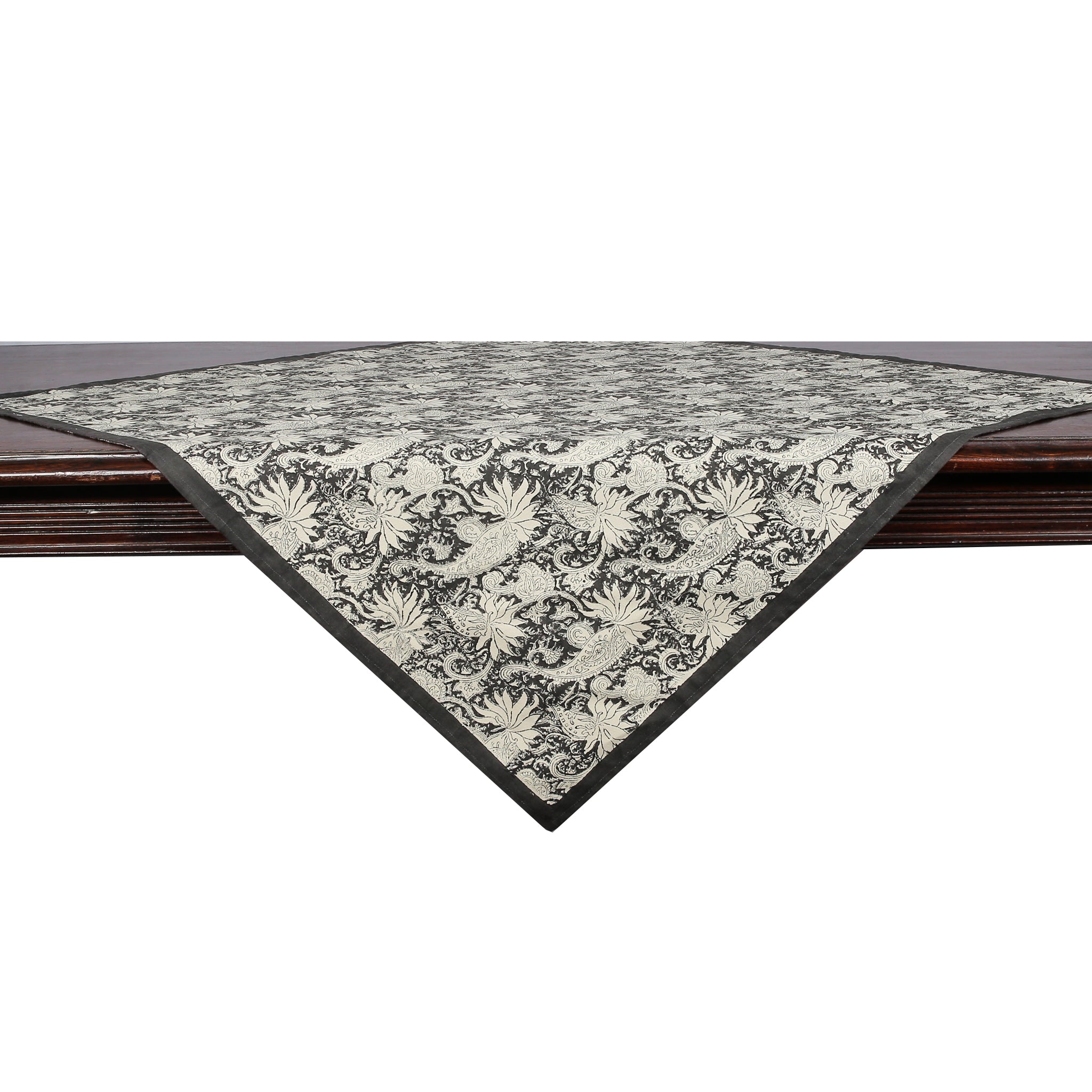 Table Cloth - Iqra Charcoal