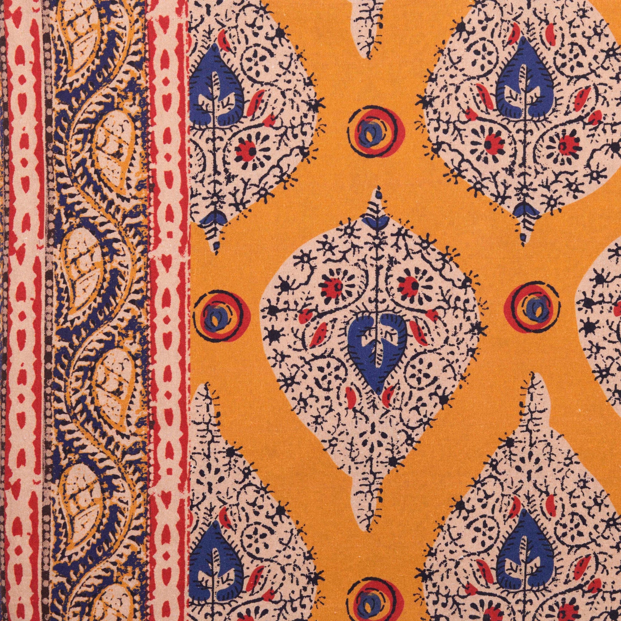 Patnam kalam/Table cloth - mitta haldi