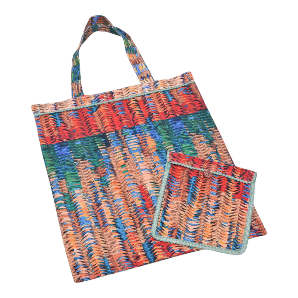 Bag in Bag - Rainbow Feather Multi