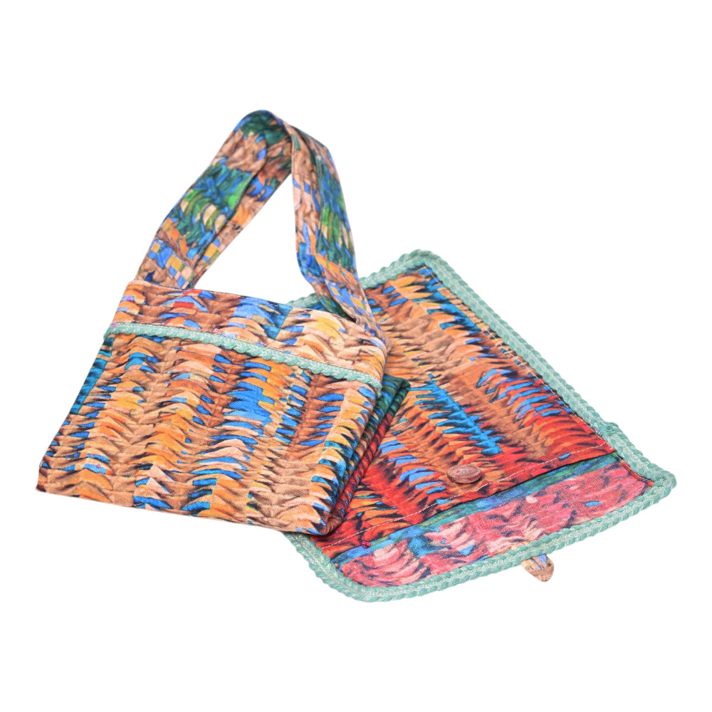 Bag in Bag - Rainbow Feather Multi