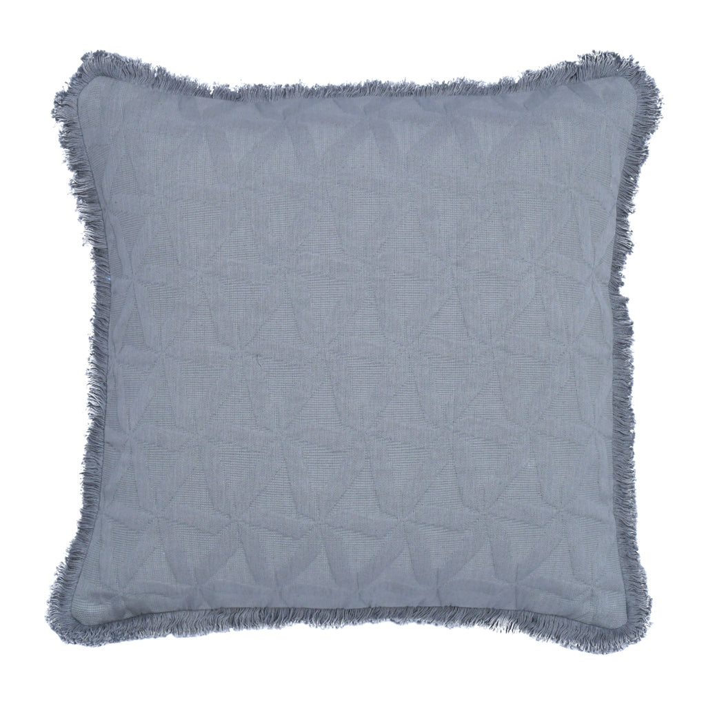 Cushion Cover with Fring - Matelasse Maple Wood