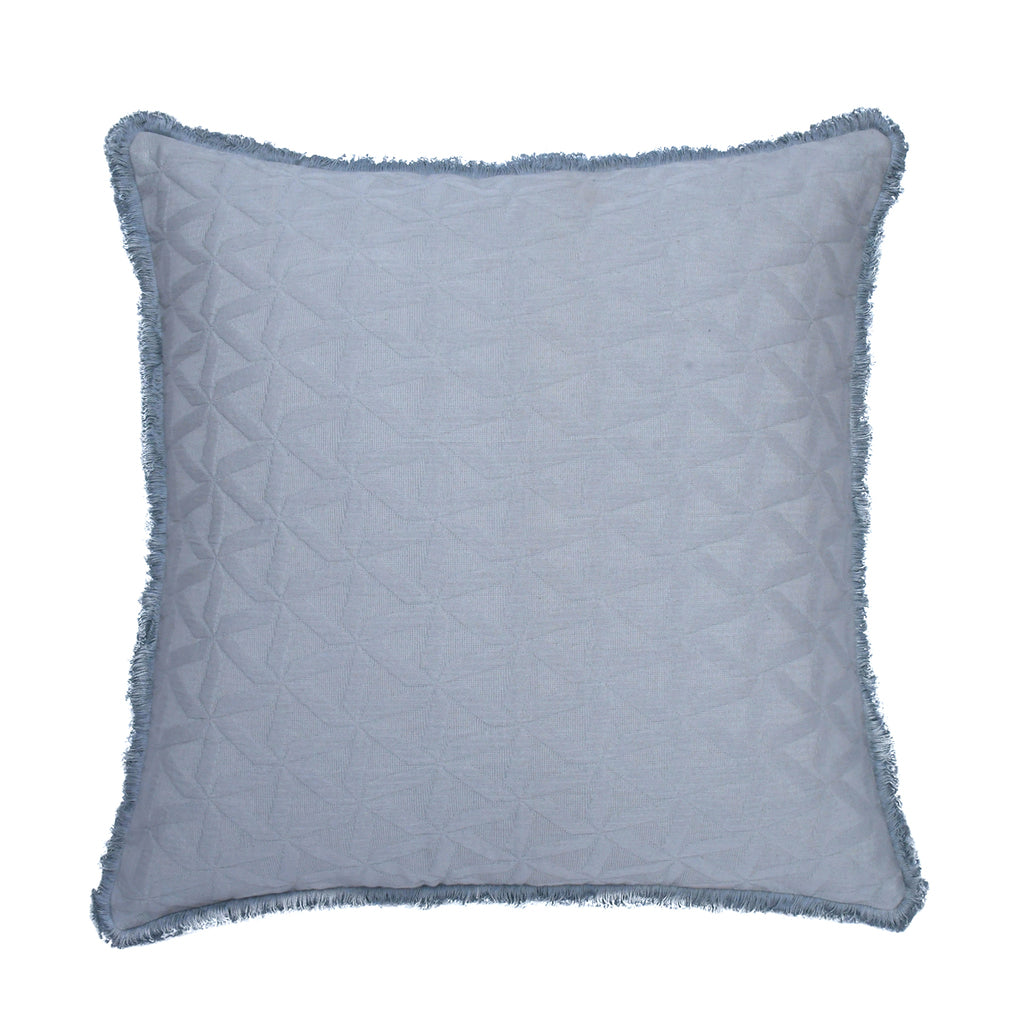 Cushion Cover with Fring - Matelasse Maple Wood