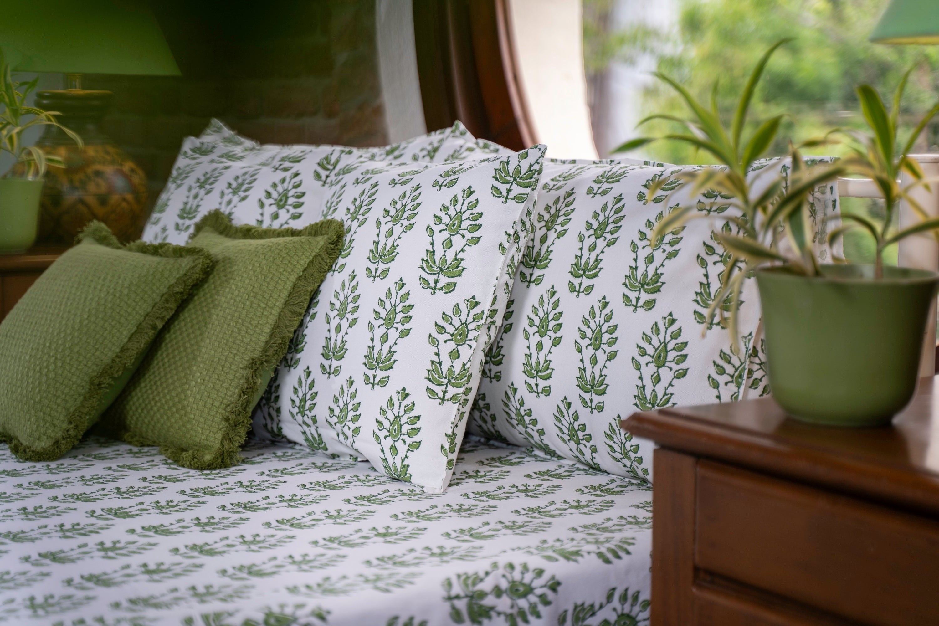 Bed Cover - Tree Fern