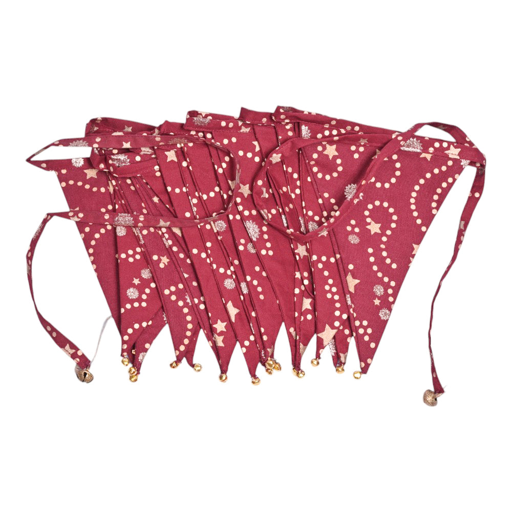 Bunting - Luminarie Maroon