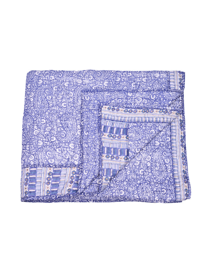 Quilt - Shahtoosh Orion Blue