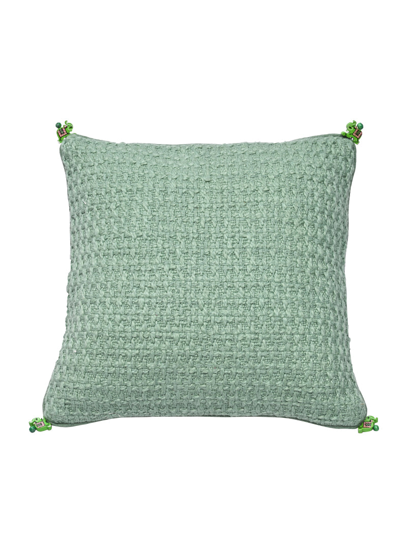 Plain Dyed Cushion Cover - Sea Spray