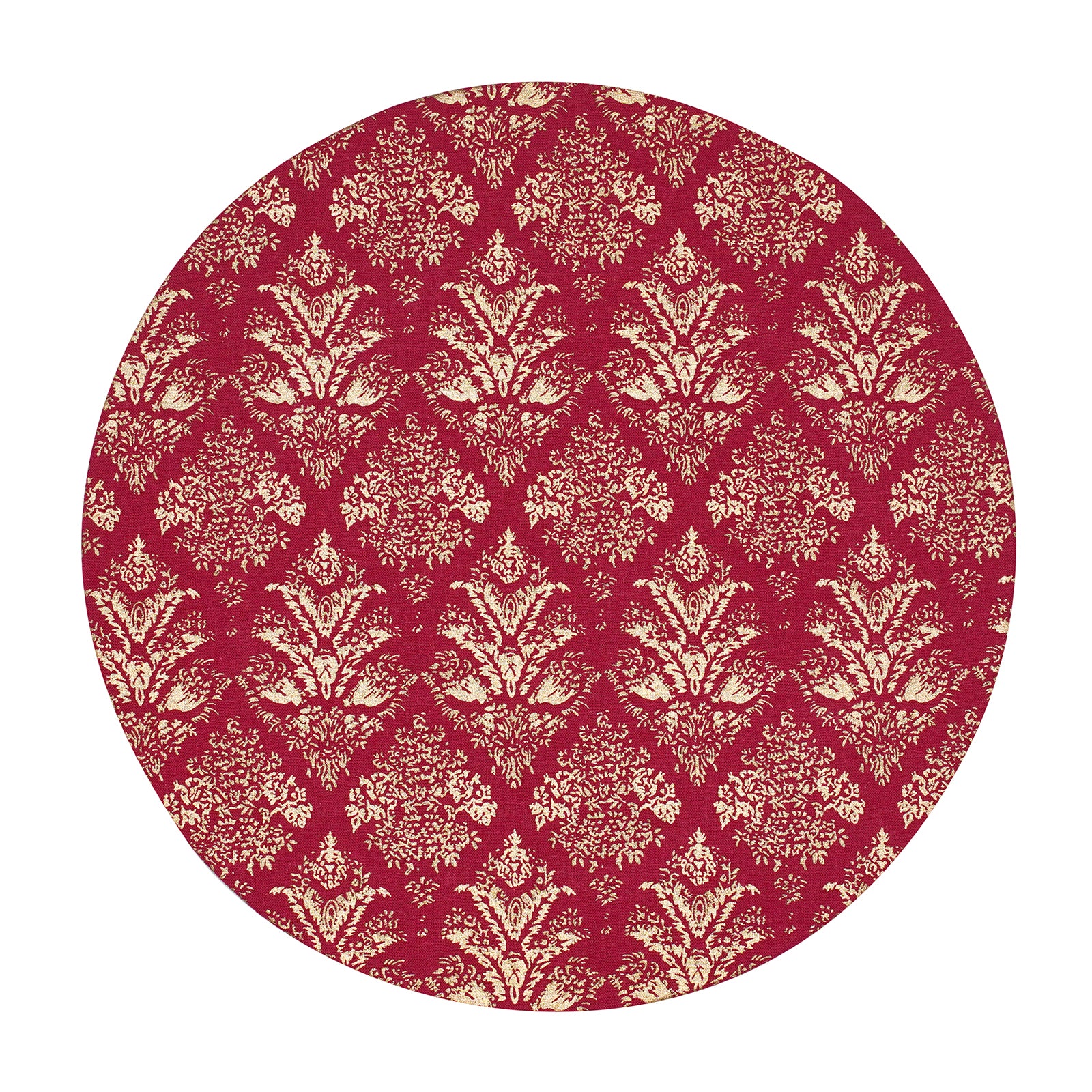 Shallow Dish Mat - Baroque Ruby