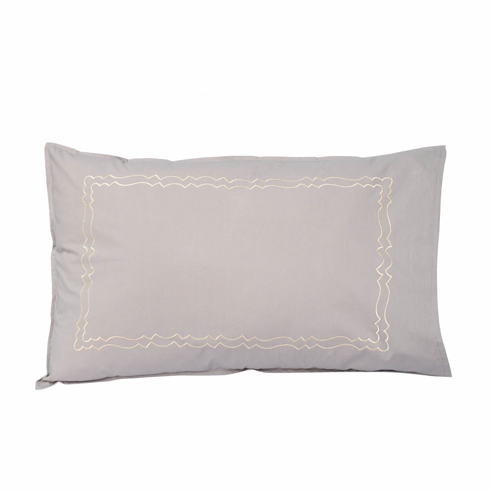 Scalloped Pillow Cover - Vintage Scalloped Grey