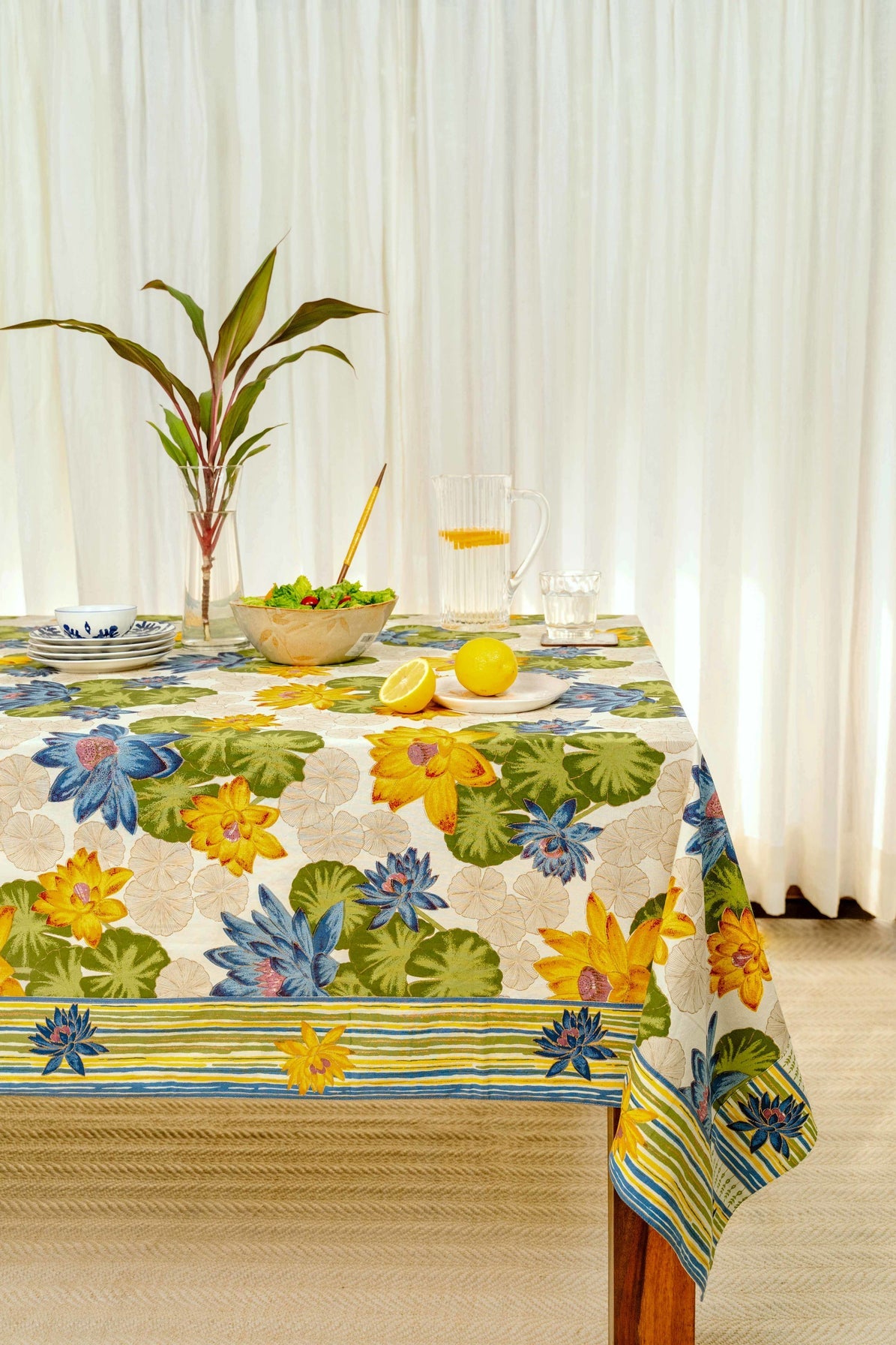Table Cloth - Falafal Sophia Yellow