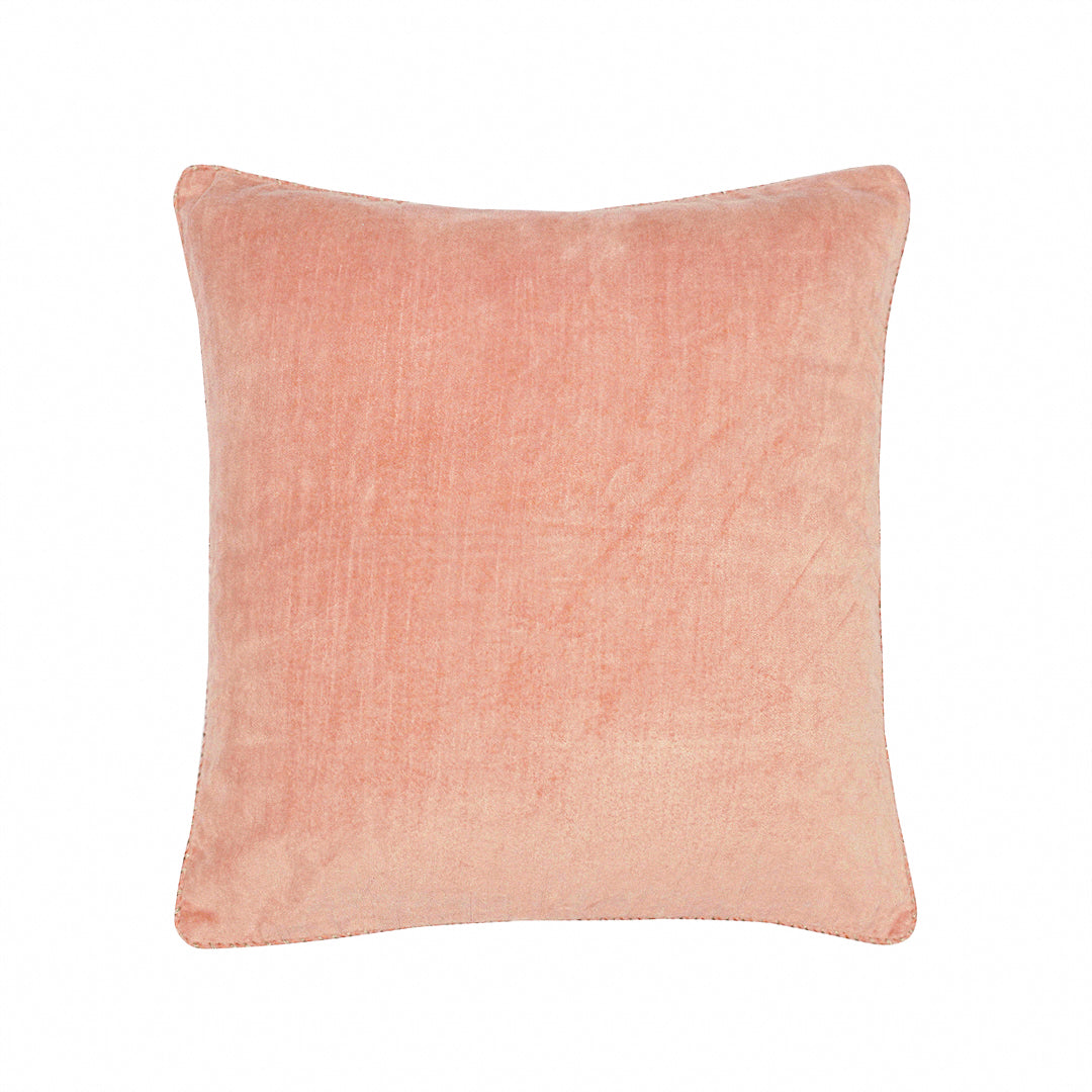 Cushion Cover with Lurex - Thar Rusty Orange