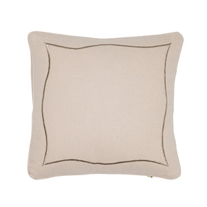 Scalloped Cushion Cover - Vintage Scalloped Beige