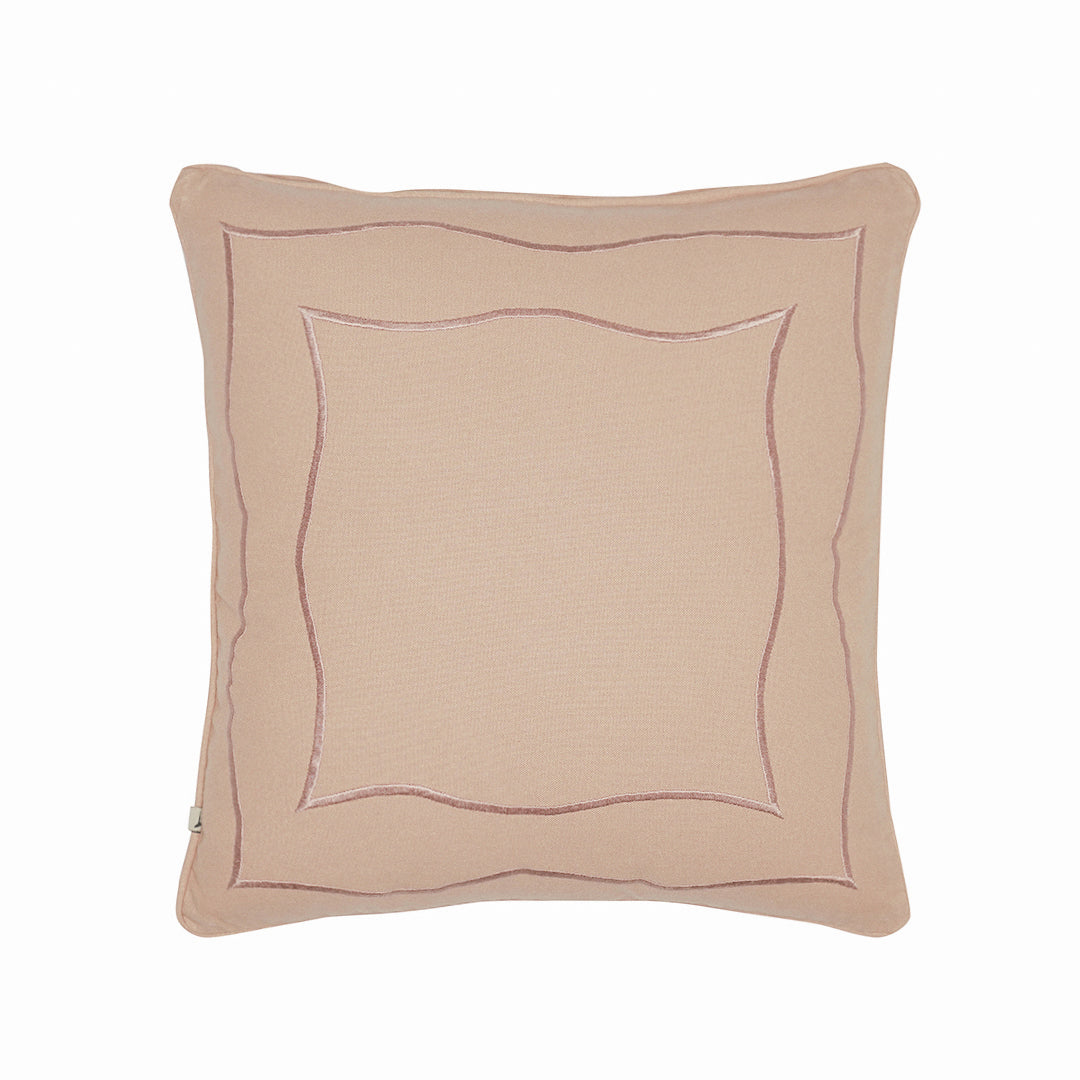 Scalloped Cushion Cover - Vintage Scalloped Light Orange
